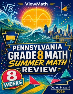 Pennsylvania PSSA Grade 8 Math Summer Review