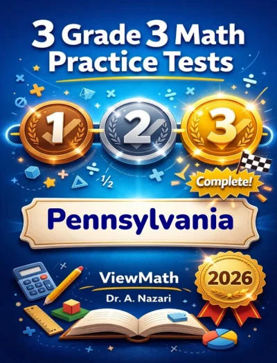 3 Pennsylvania PSSA Grade 3 Math Practice Tests