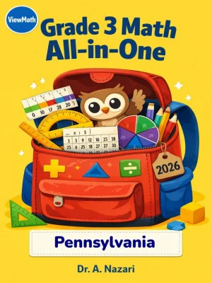 Pennsylvania PSSA Grade 3 Math All-in-One