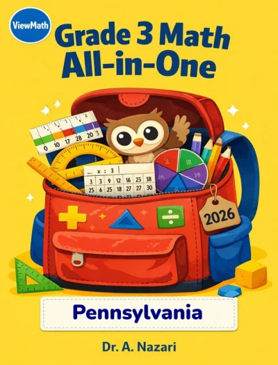 Pennsylvania PSSA Grade 3 Math All-in-One