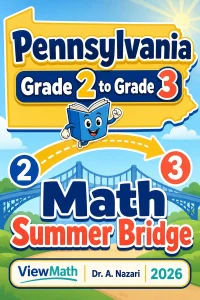 Pennsylvania Grade 2 to Grade 3 Math Summer Bridge