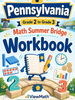 Pennsylvania Grade 2 to Grade 3 Math Summer Bridge Workbook