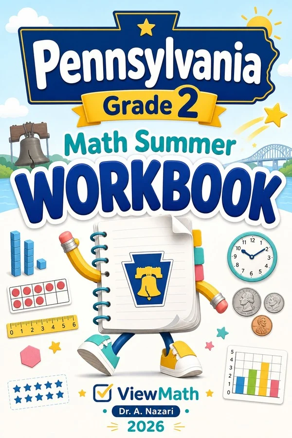 Pennsylvania Grade 2 Math Summer Workbook