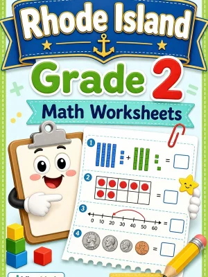 Rhode Island Grade 2 Math Worksheets