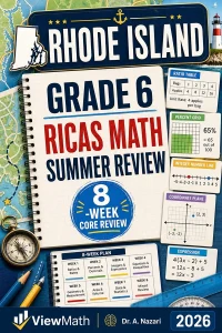Rhode Island RICAS Grade 6 Math Summer Review