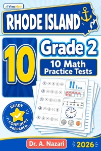 10 Full-Length Rhode Island Grade 2 Math Practice Tests