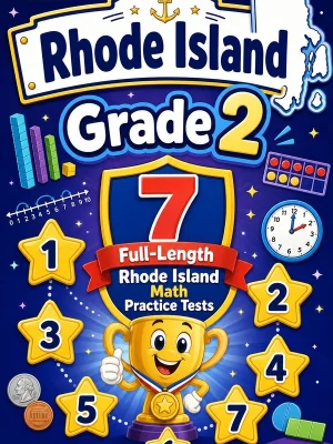 7 Full-Length Rhode Island Grade 2 Math Practice Tests