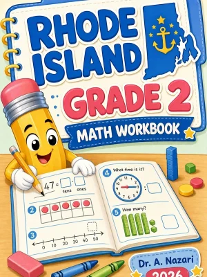 Rhode Island Grade 2 Math Workbook