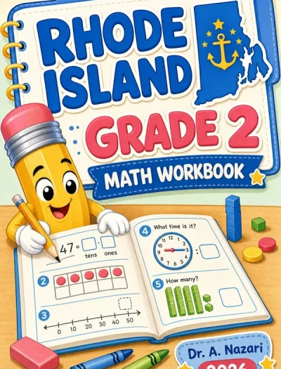 Rhode Island Grade 2 Math Workbook
