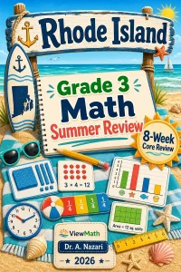 Rhode Island RICAS Grade 3 Math Summer Review