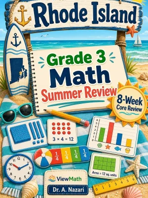 Rhode Island RICAS Grade 3 Math Summer Review