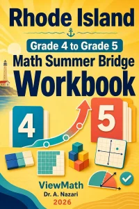 Rhode Island RICAS Grade 4 Math Summer Bridge Workbook