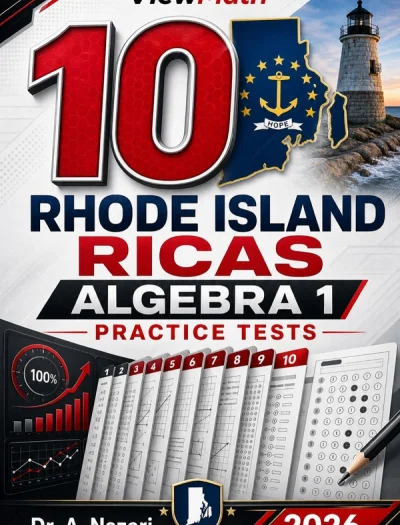 10 Rhode Island RICAS Algebra 1 Math Practice Tests