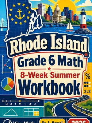 Rhode Island RICAS Grade 6 Math Summer Review Workbook