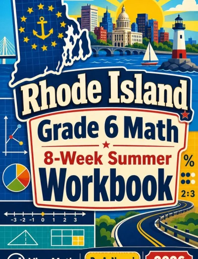 Rhode Island RICAS Grade 6 Math Summer Review Workbook