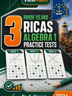 3 Rhode Island RICAS Algebra 1 Practice Tests
