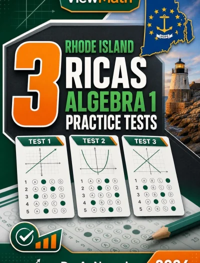 3 Rhode Island RICAS Algebra 1 Math Practice Tests
