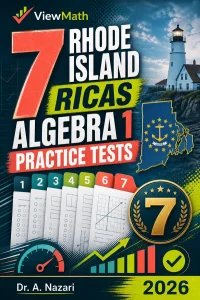 7 Rhode Island RICAS Algebra 1 Math Practice Tests