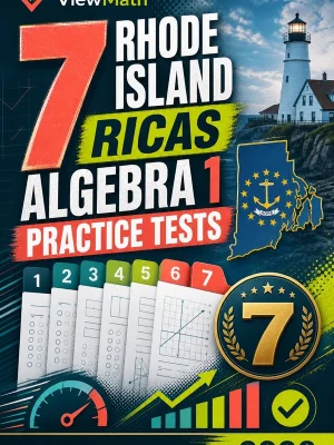 7 Rhode Island RICAS Algebra 1 Practice Tests