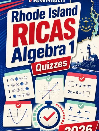Rhode Island RICAS Algebra 1 Math Quizzes