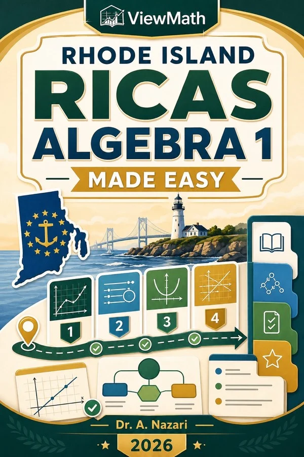 Rhode Island RICAS Algebra 1 Made Easy
