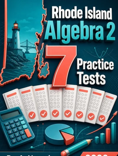 7 Full-Length Rhode Island Algebra 2 Practice Tests