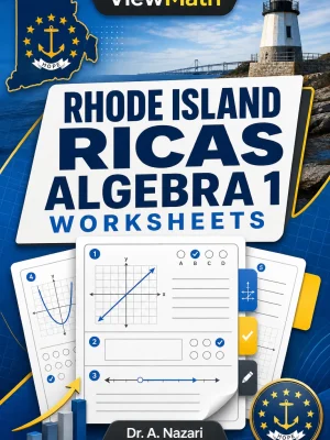 Rhode Island RICAS Algebra 1 Worksheets