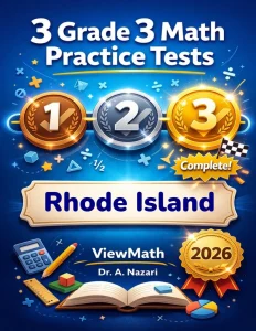 3 Rhode Island RICAS Grade 3 Math Practice Tests