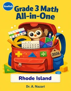 Rhode Island RICAS Grade 3 Math All-in-One