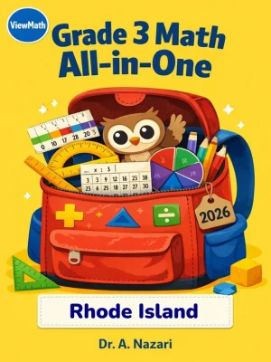 Rhode Island RICAS Grade 3 Math All-in-One