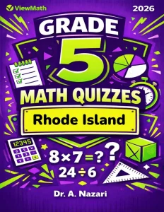 Rhode Island RICAS Grade 5 Math Quizzes