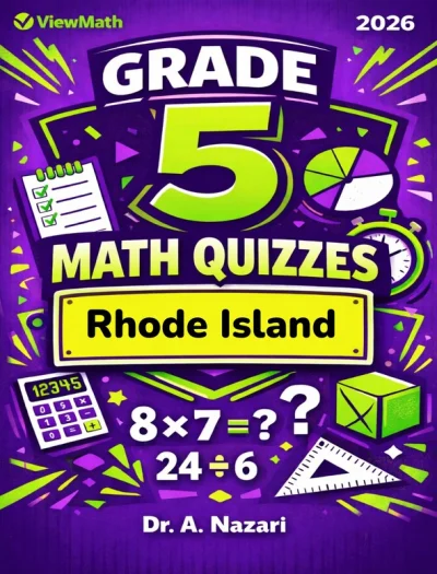 Rhode Island RICAS Grade 5 Math Quizzes