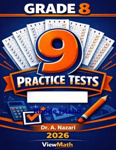 9 Rhode Island RICAS Grade 8 Math Practice Tests