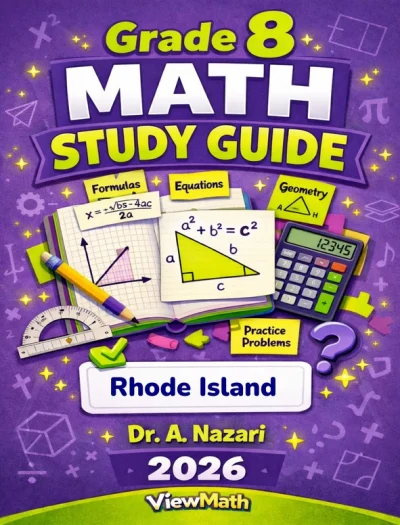 Rhode Island RICAS Grade 8 Math Made Easy