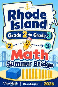 Rhode Island Grade 2 to Grade 3 Math Summer Bridge