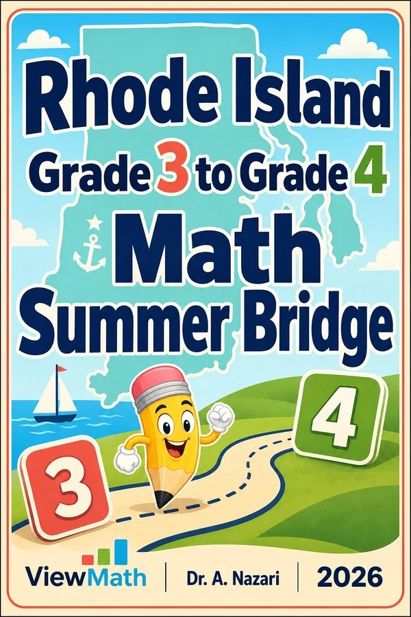 Rhode Island RICAS Grade 3 Math Summer Bridge