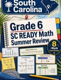 South Carolina SC READY Grade 6 Math Summer Review