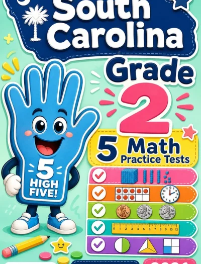 5 Full-Length South Carolina Grade 2 Math Practice Tests