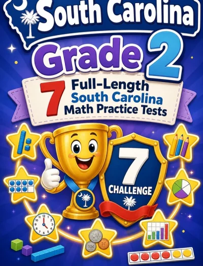 7 Full-Length South Carolina Grade 2 Math Practice Tests
