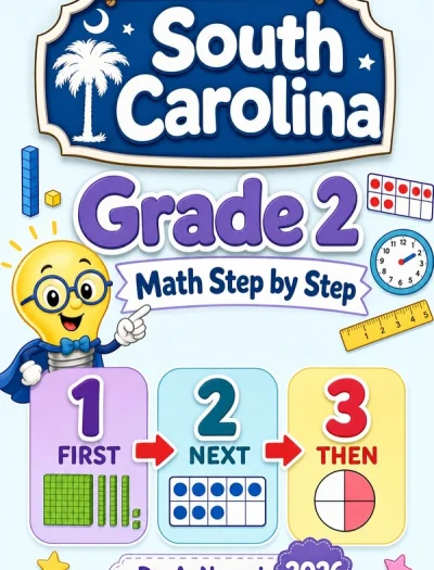 South Carolina Grade 2 Math Step by Step