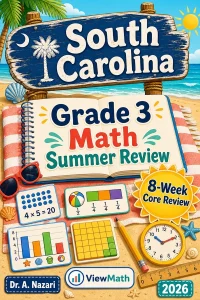 South Carolina SC READY Grade 3 Math Summer Review