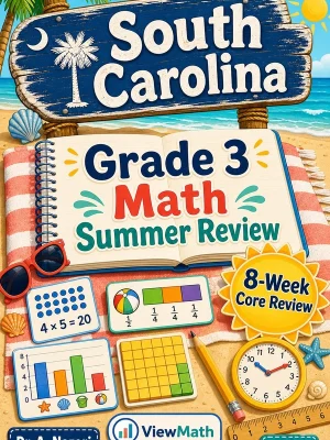 South Carolina SC READY Grade 3 Math Summer Review