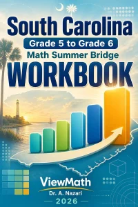 South Carolina SC READY Grade 5 Math Summer Bridge Workbook
