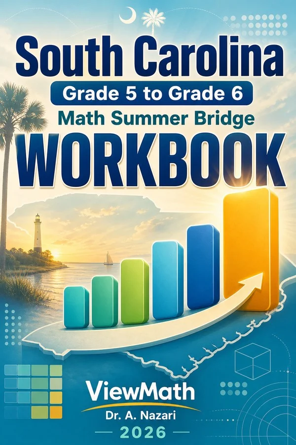 South Carolina SC READY Grade 5 Math Summer Bridge Workbook