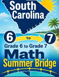 South Carolina SC READY Grade 6 Math Summer Bridge