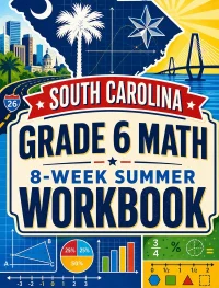 South Carolina SC READY Grade 6 Math Summer Review Workbook