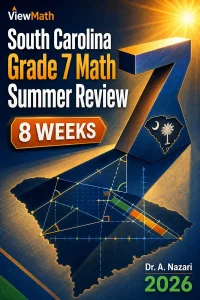 South Carolina SC READY Grade 7 Math Summer Review