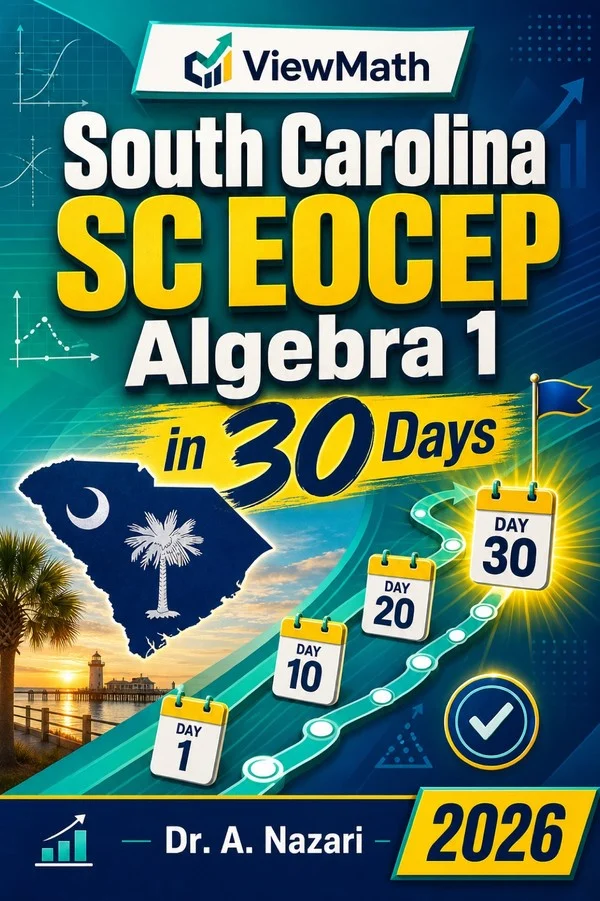 South Carolina SC EOCEP Algebra 1 in 30 Days