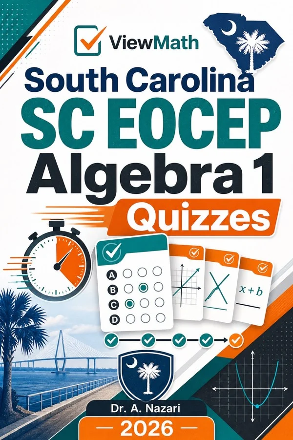 South Carolina SC EOCEP Algebra 1 Quizzes