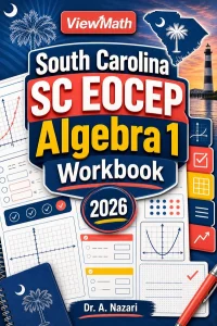 South Carolina SC EOCEP Algebra 1 Math Workbook